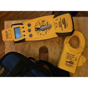 Fieldpiece HS36 Digital Multimeter w/ parts shown - untested - used with case